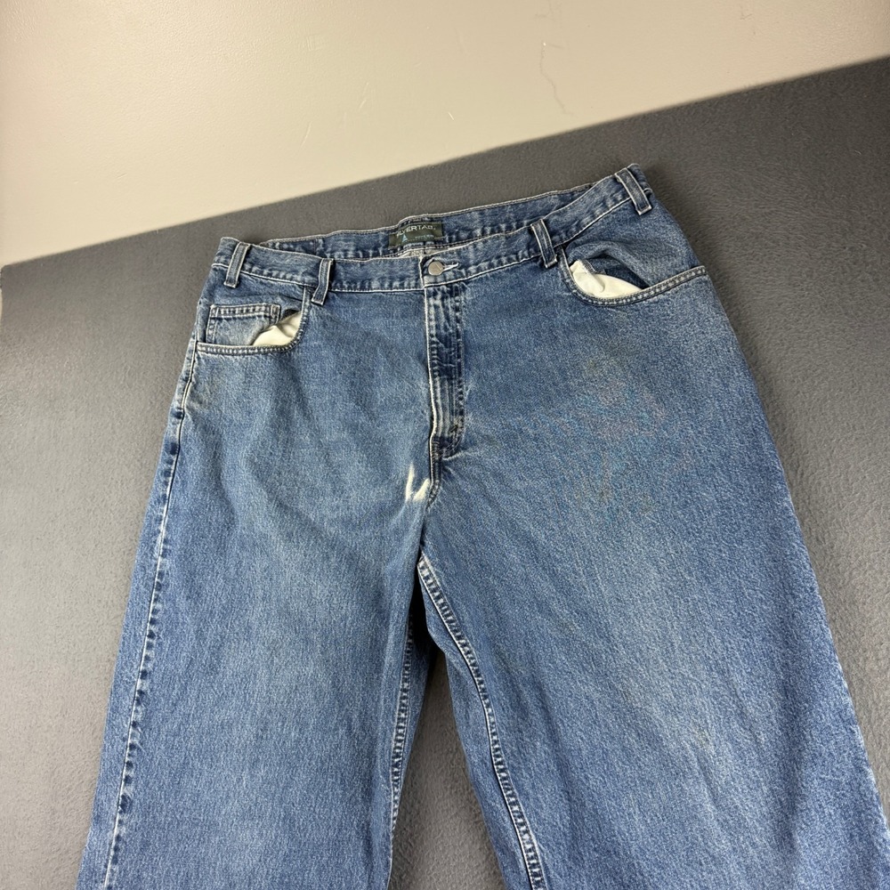 Levis Jeans‎ Men's 40x32 Blue Silvertab Baggy Fit Wide Leg VTG Y2K 2000s Skater(